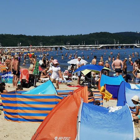 H2O Apartament Z Balkonem I Garazem, 300M Plaza Sopot Dış mekan fotoğraf